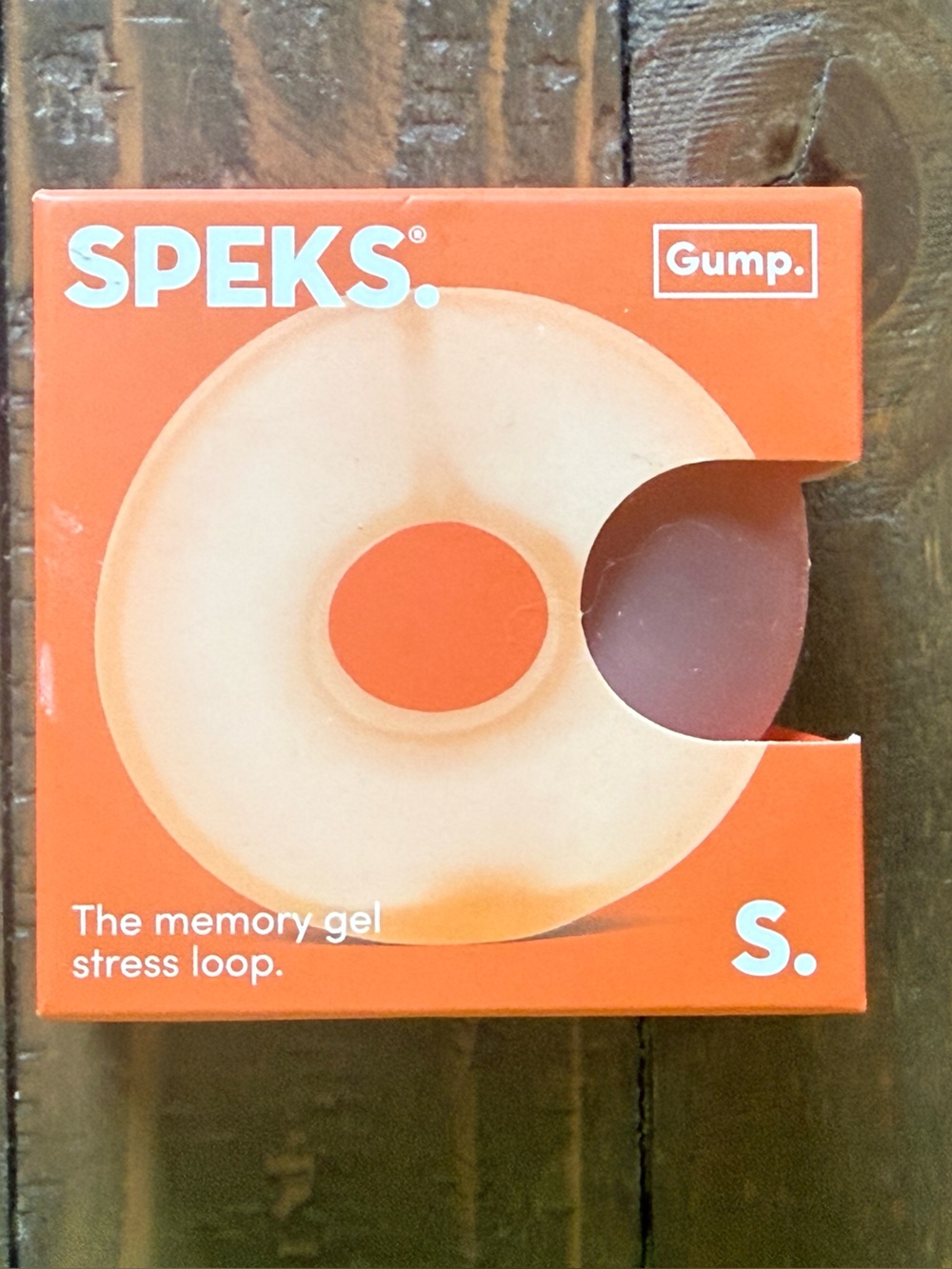 SPEKS Gump Memory Gel Stress Loop Donut – Orange
